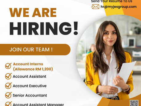 JES Shared Services Centre | Hiring from Account Intern to Manager Level