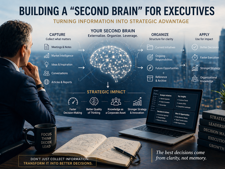 Building a “Second Brain” for Executives &Managers— Turning Information into Strategic Advantage