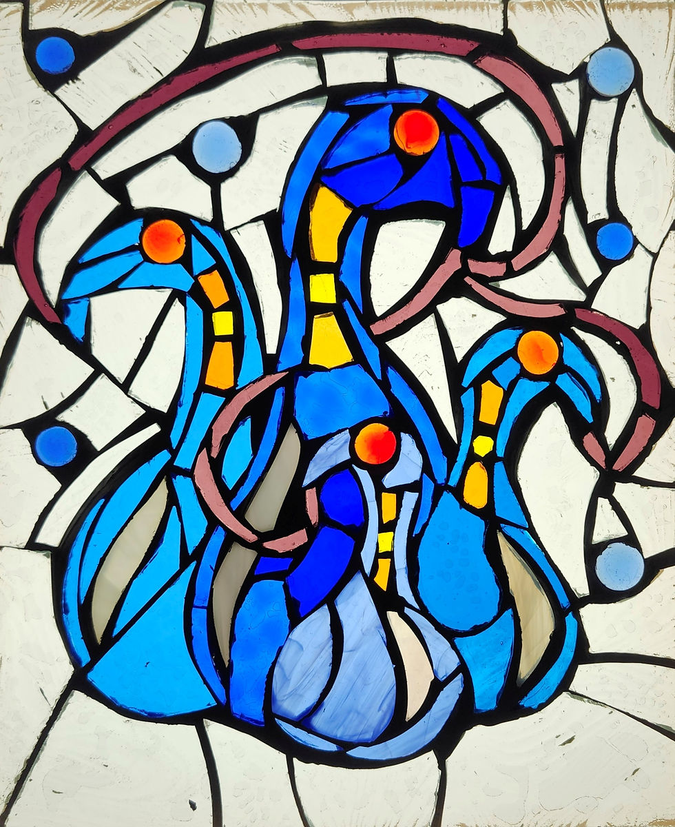 Ode to Morrisseau: Family Bond - $200