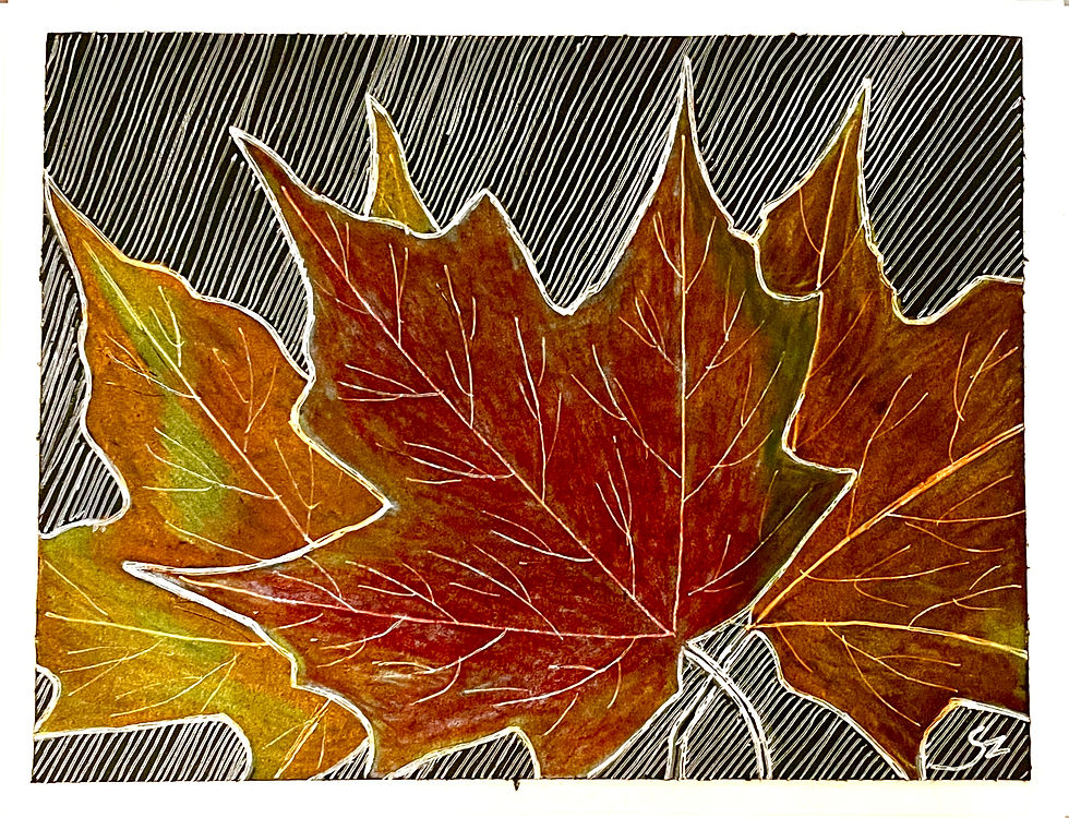 Thumbnail: Maple Leaves Series – Original Card