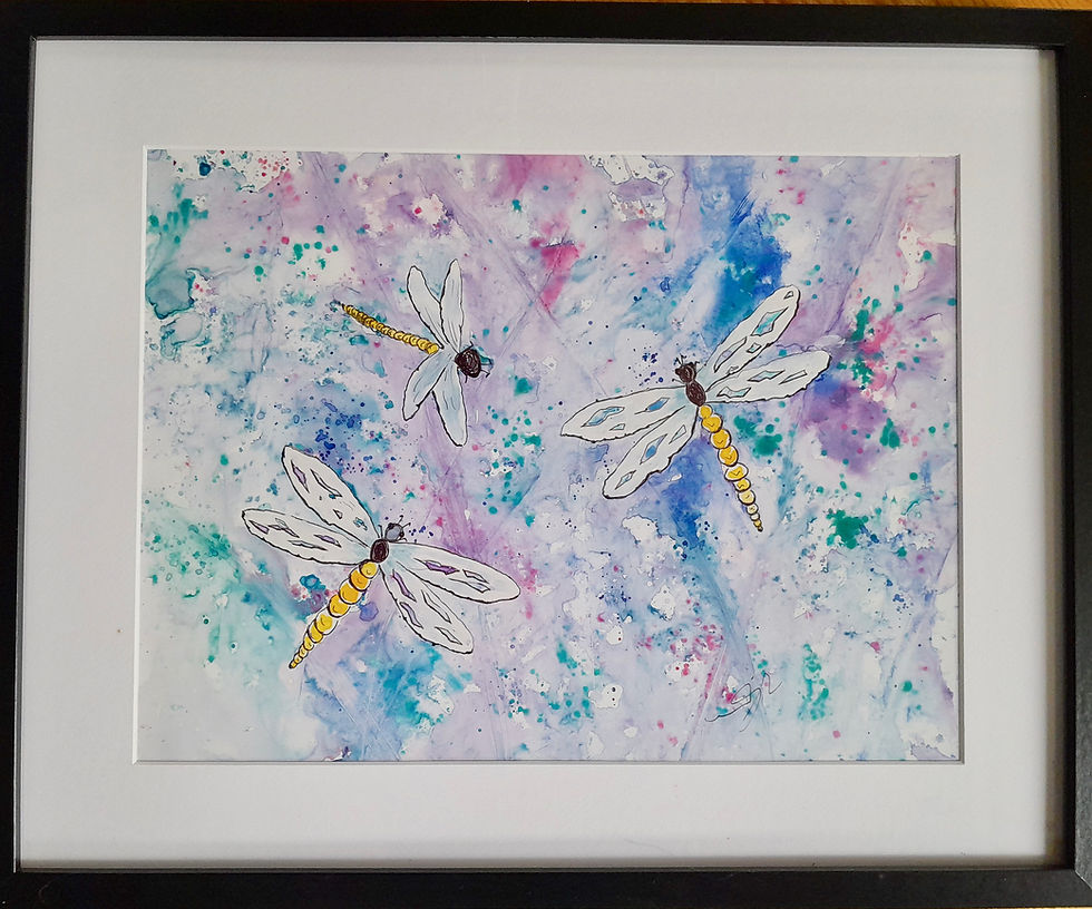 Dragonflies of Summer - $50