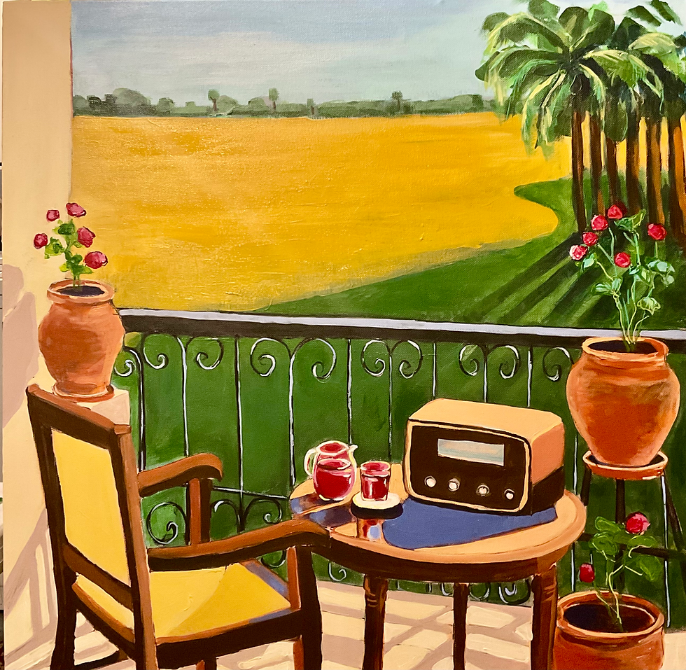 Balcony With a View - $460