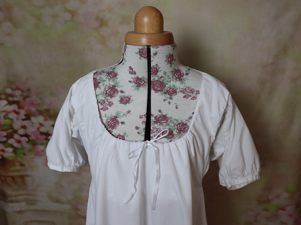 Thumbnail: Georgian Chemise Cotton/Linen