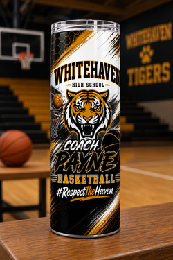 20 oz Whitehaven HS - Coach Payne pic 2 - White Background