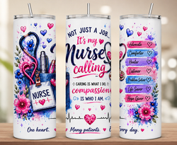 Nurse - Pink Black n Blue