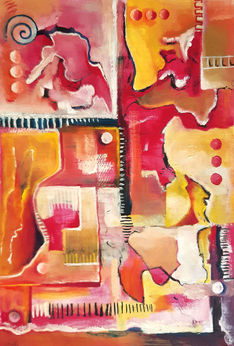 Óleo sobre papel -Gina Ghelfi