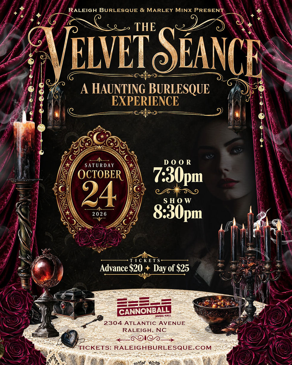 The Velvet Séance: A Haunting Burlesque Experience