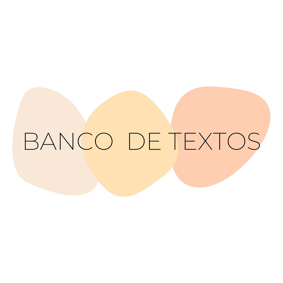 BANCO DE TEXTOS