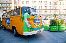 Jaffa, green mandarin promotional tour around Finland