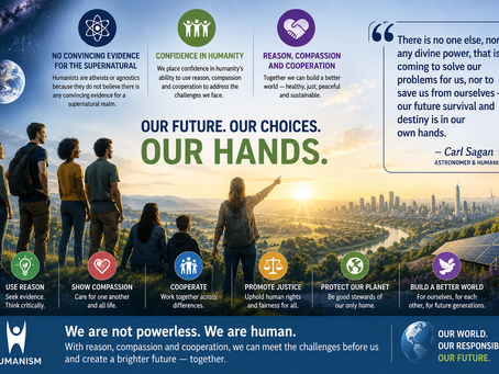 Humanism in a nutshell: five core principles
