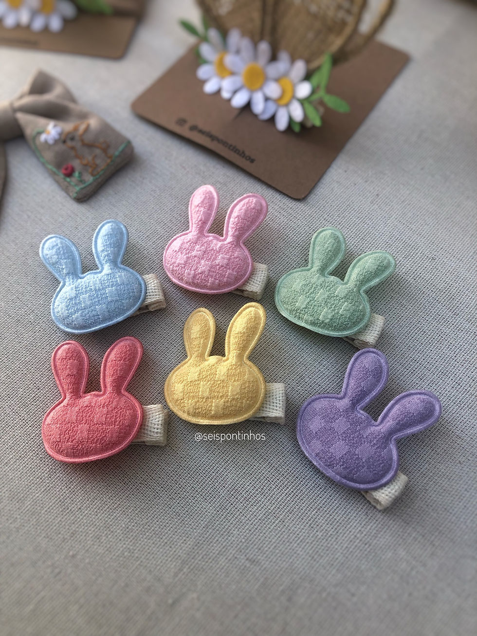 Baby Clip Coelhinha (unidade)