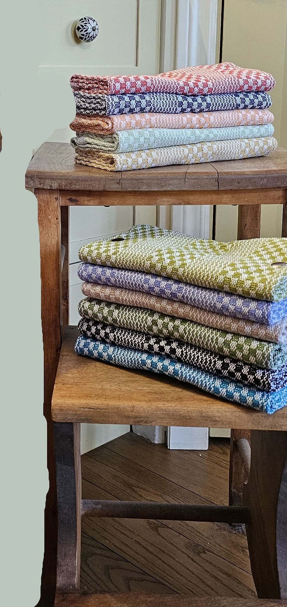 Miniature : Essuie-mains suspendu – 100 % coton – 60 couleurs