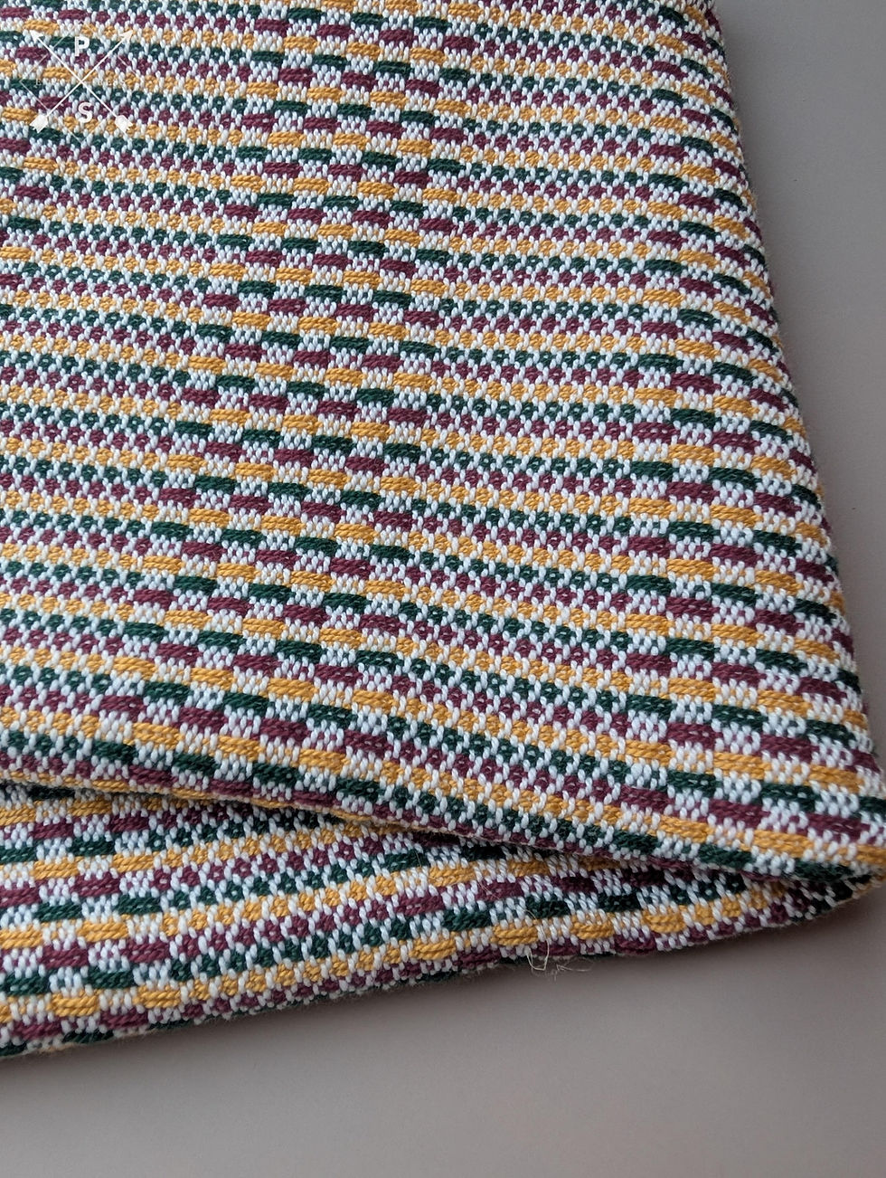 Thumbnail: Handwoven Tea Towel - Autumn Tones