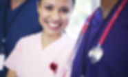 Smiling medical personel