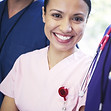 Smiling medical personel