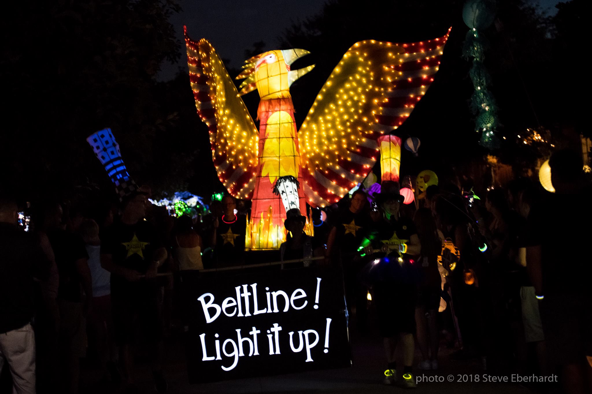 Lantern Parade Artist Chantelle Rytter Projects Atlanta GA