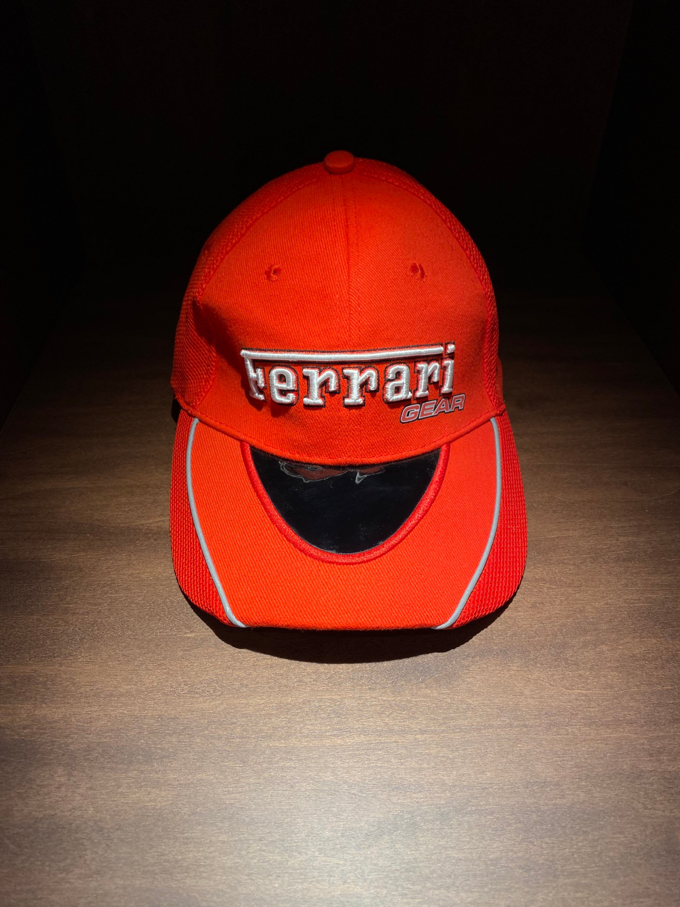 Vintage Ultra Rare 90s Ferrari Gear Official Product Cap