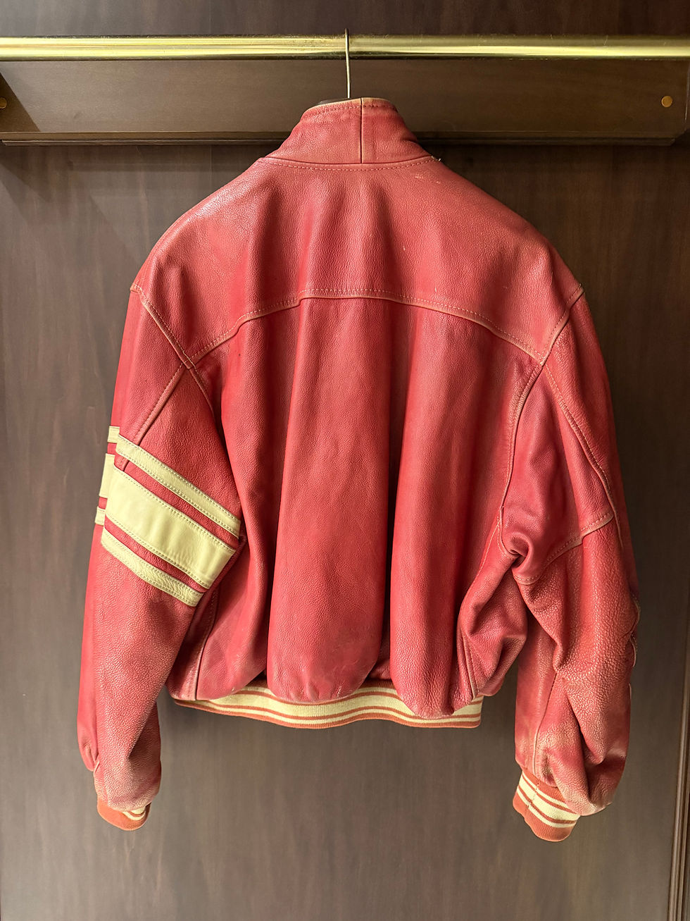 Miniatura:  Vintage Ultra Rare Redskins B32 Leather Jacket