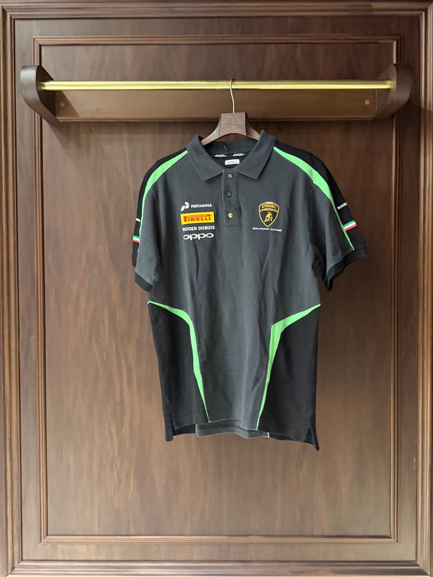 Vintage Ultra Rare Automobili Lamborghini Squadra Corse Cotton T-Shirt