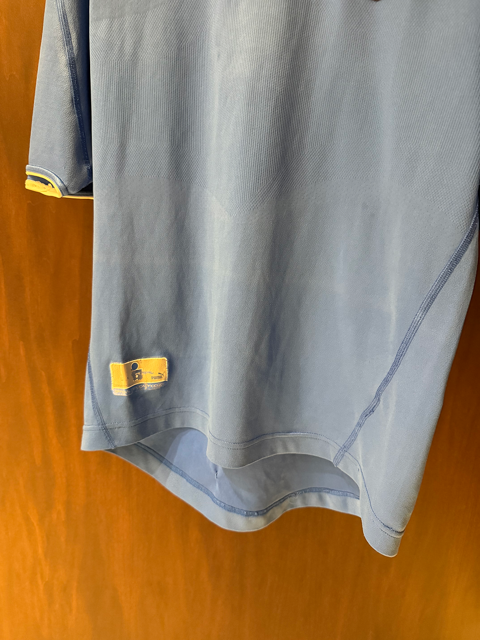 Miniatura: Vintage Ultra Rare 2003-2004 Italia Puma Match Soccer Jersey T-shirt 