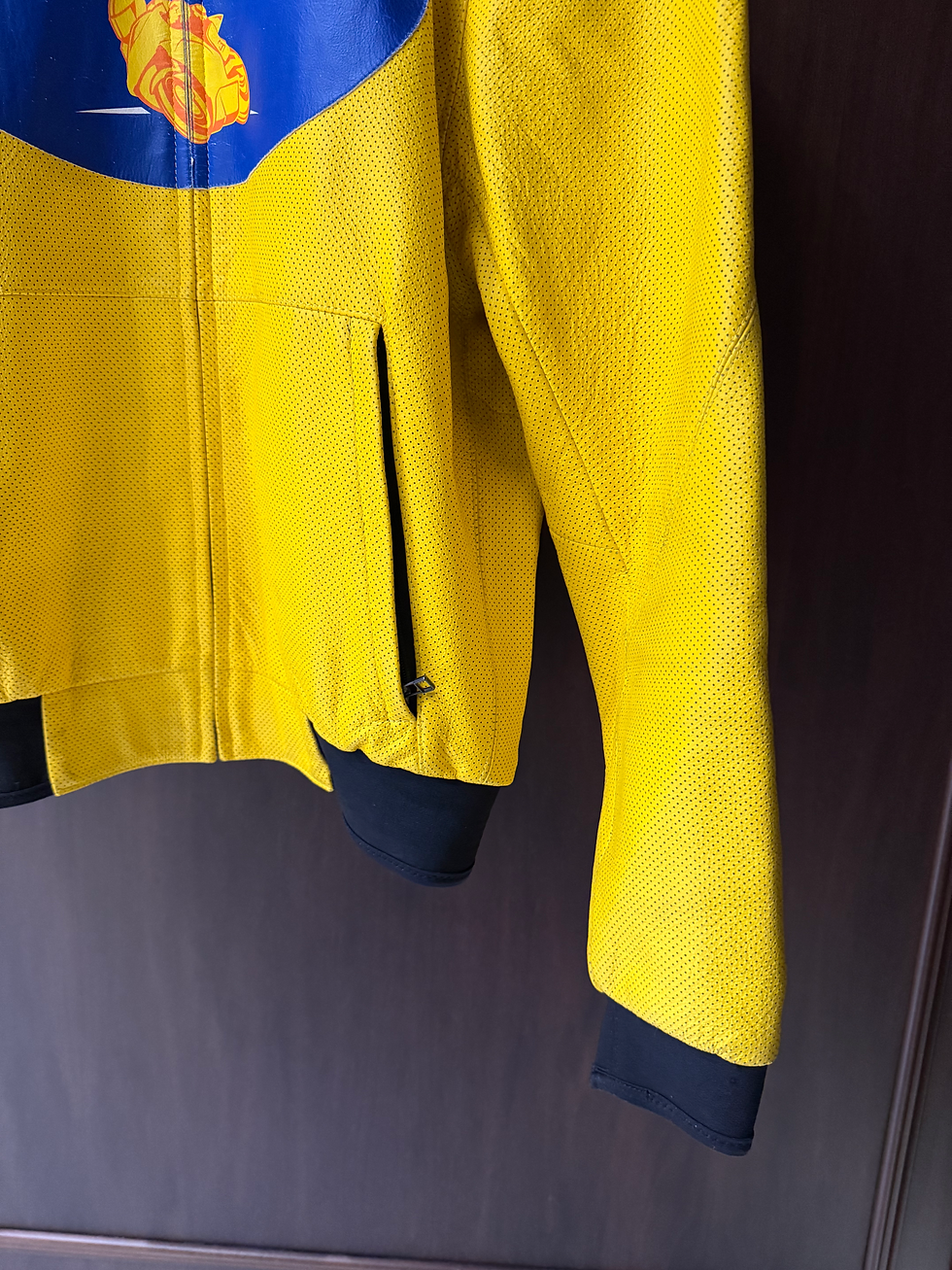 Miniatura: Vintage Archive 2006 Dainese Camel Valentino Rossi Bomber Leather Jacket 