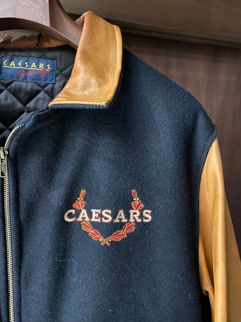 Miniatura: Vintage Ultra Rare Cesar Made in Usa Leather Jacket 