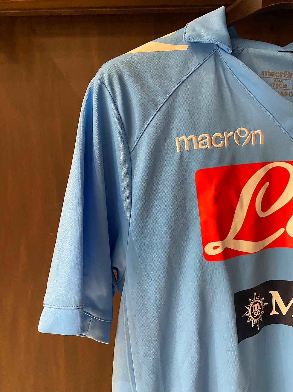 Miniatura: Vintage Archive 2011-2012 Napoli Macron Match Soccer Jersey T-Shirt