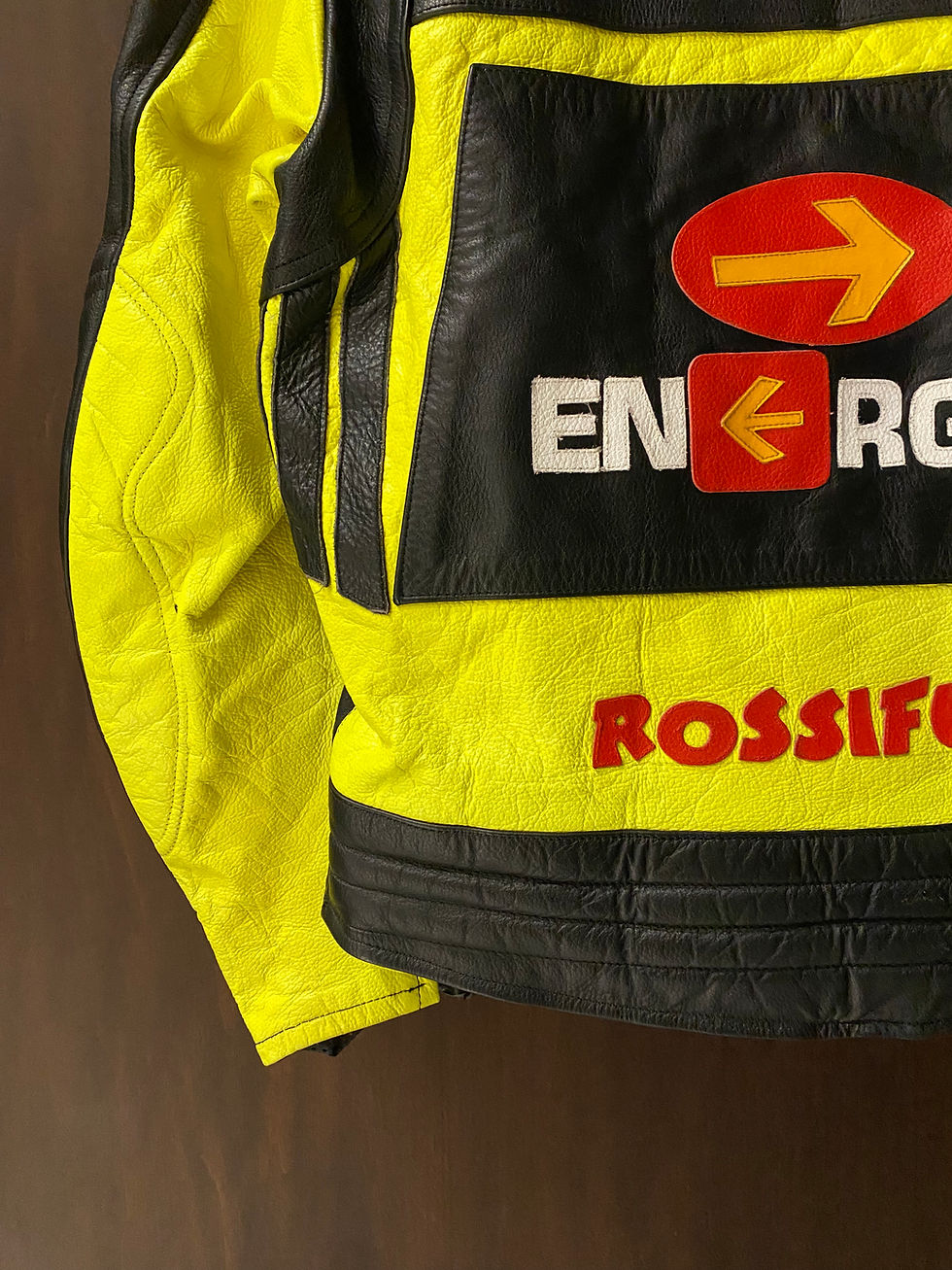 Miniatura: Vintage Archive Valentino Rossi 46 Energie Racing Leather Jacket 