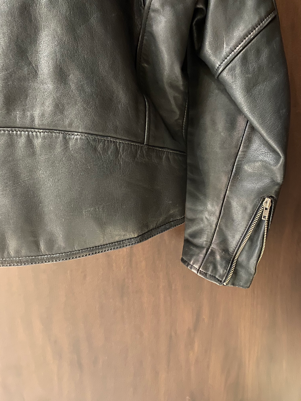 Miniatura: Vintage Ultra Rare 90s Harley Davidson Made in Korea Leather Jacket