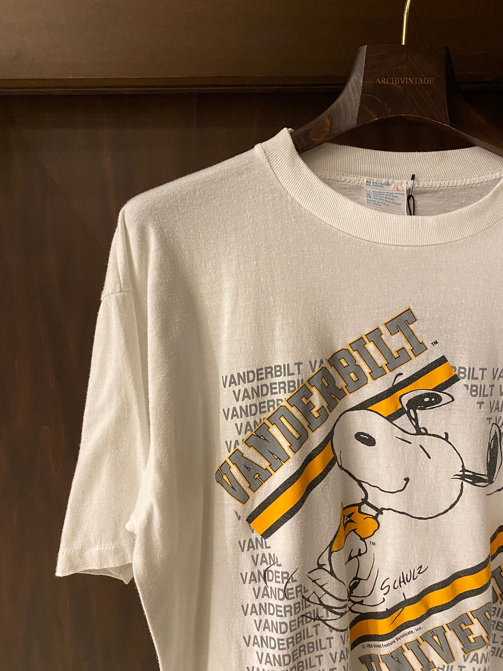 Miniatura: Vintage Archive Vanderbilt University 1958 Shulz Single Stitch Made in USA 