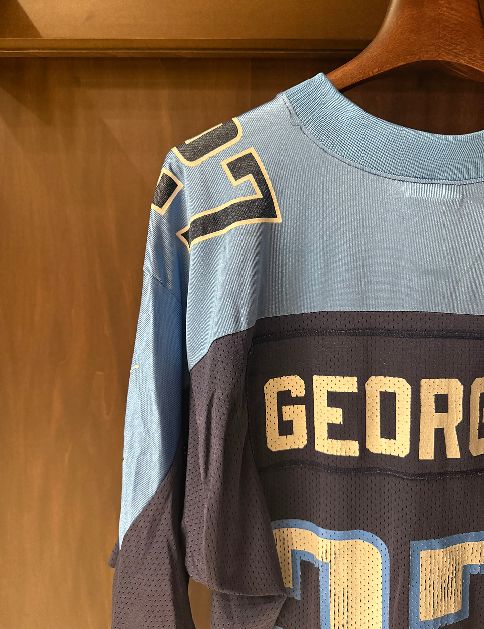 Miniatura: Vintage Ultra Rare 90s Titans Puma 27 George Jersey T-shirt 