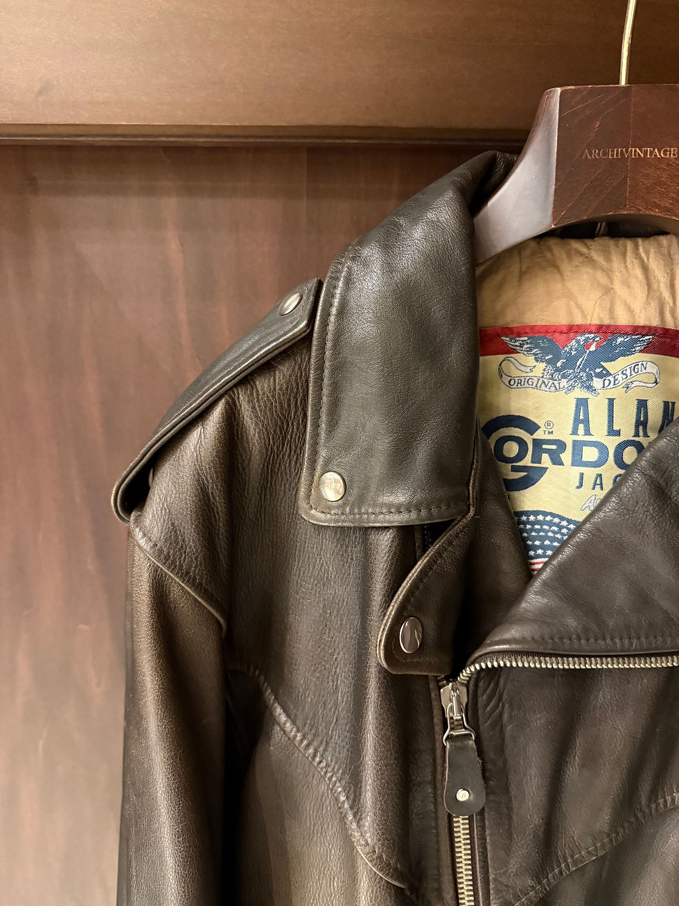 Miniatura: Vintage Archive 90’s Alan Gordon Leather Texas Premium Jacket 