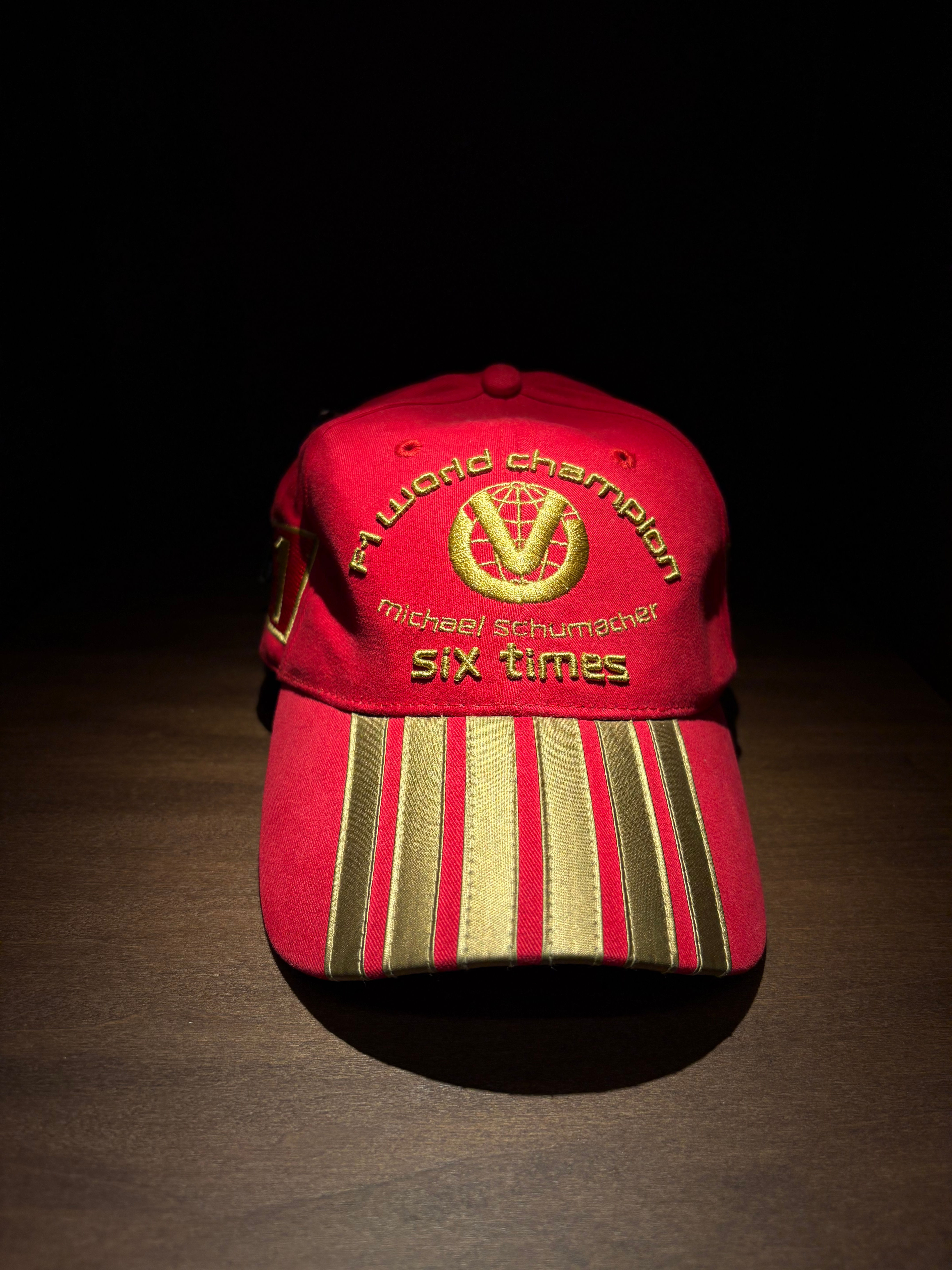 Vintage Ultra Rare F1 World Champion Michael Schumacher Cap