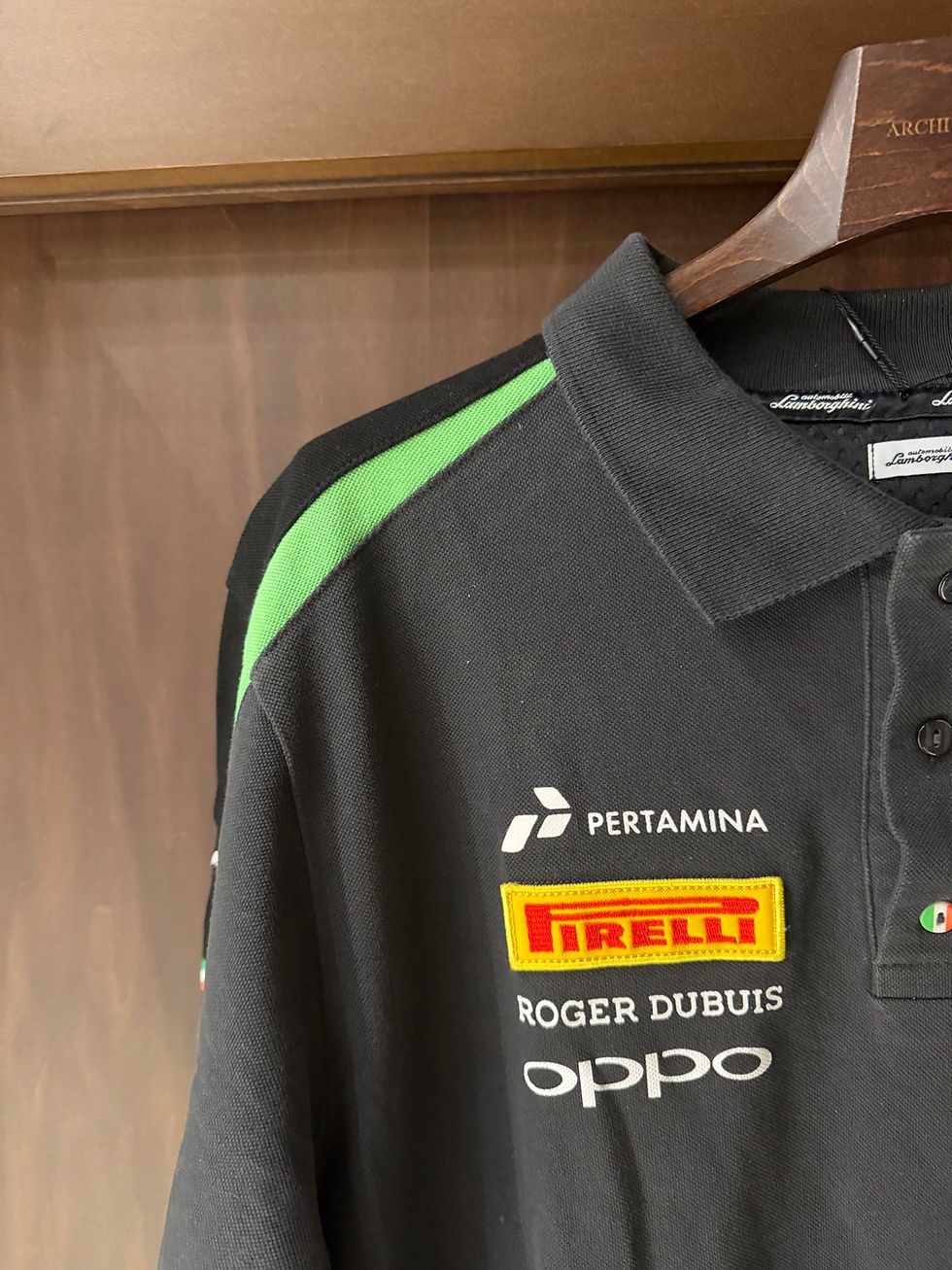 Miniatura: Vintage Ultra Rare Automobili Lamborghini Squadra Corse Cotton T-Shirt