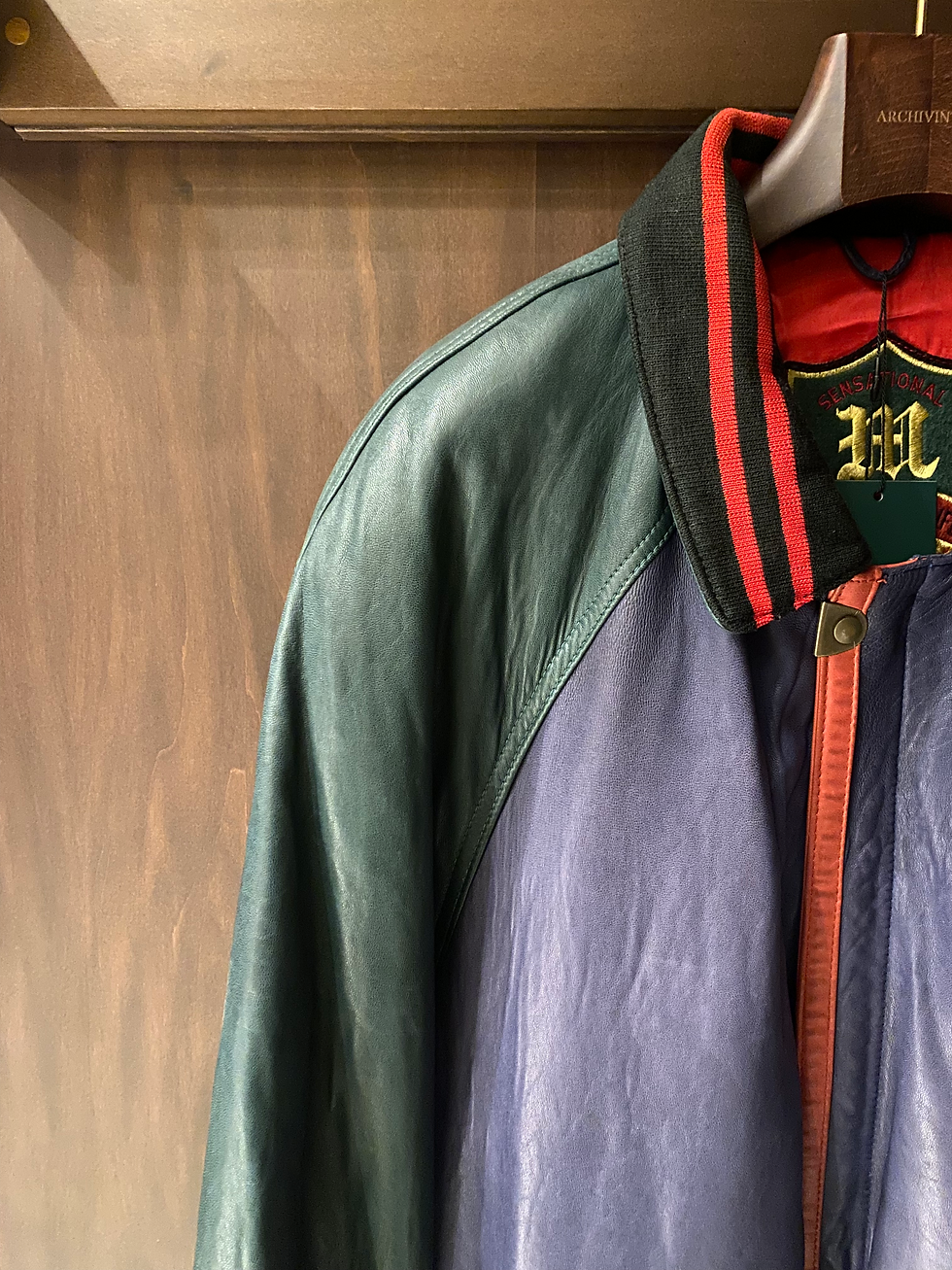 Miniatura: Vintage Ultra Rare 90s Bobo Usa Leather Jacket 