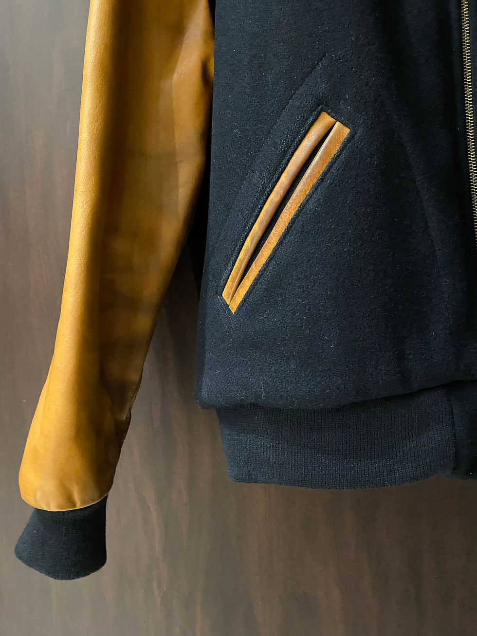 Miniatura: Vintage Ultra Rare Cesar Made in Usa Leather Jacket 
