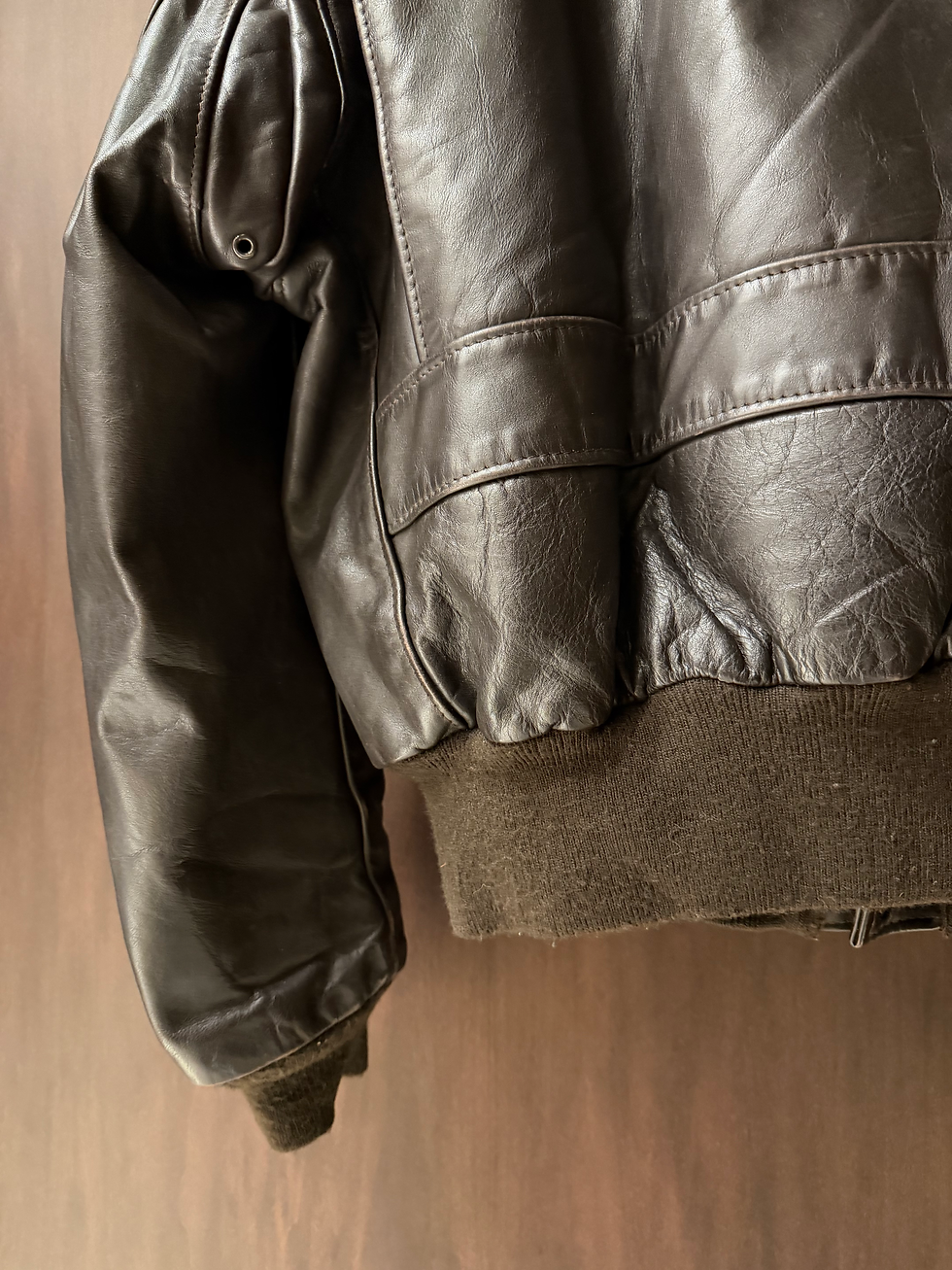 Miniatura: Vintage Ultra Rare Schott NYC Made in USA Leather Jacket 