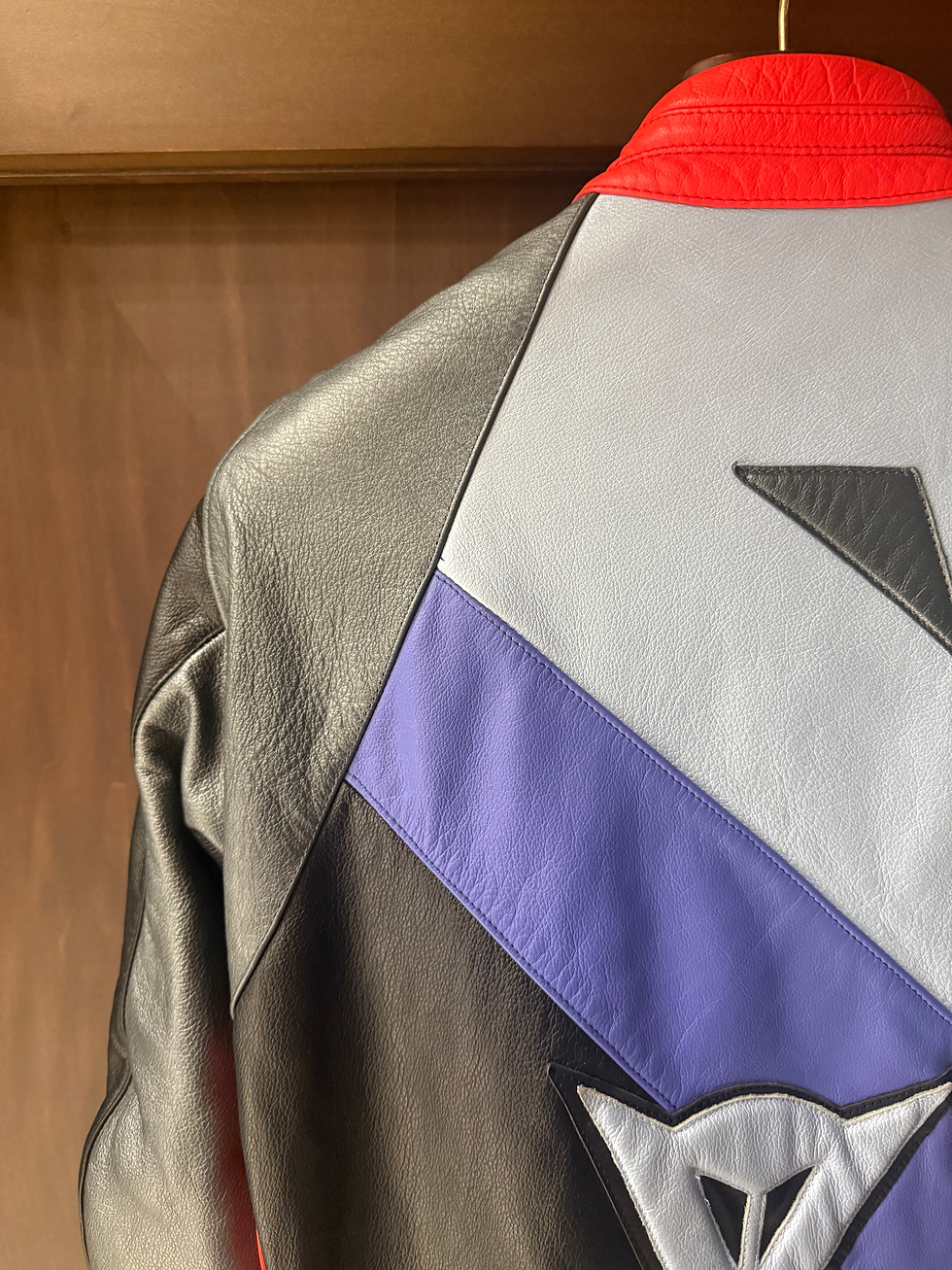 Miniatura: Vintage Ultra Rare 90s Dainese Evolution Made in Italy Racing Leather Jacket