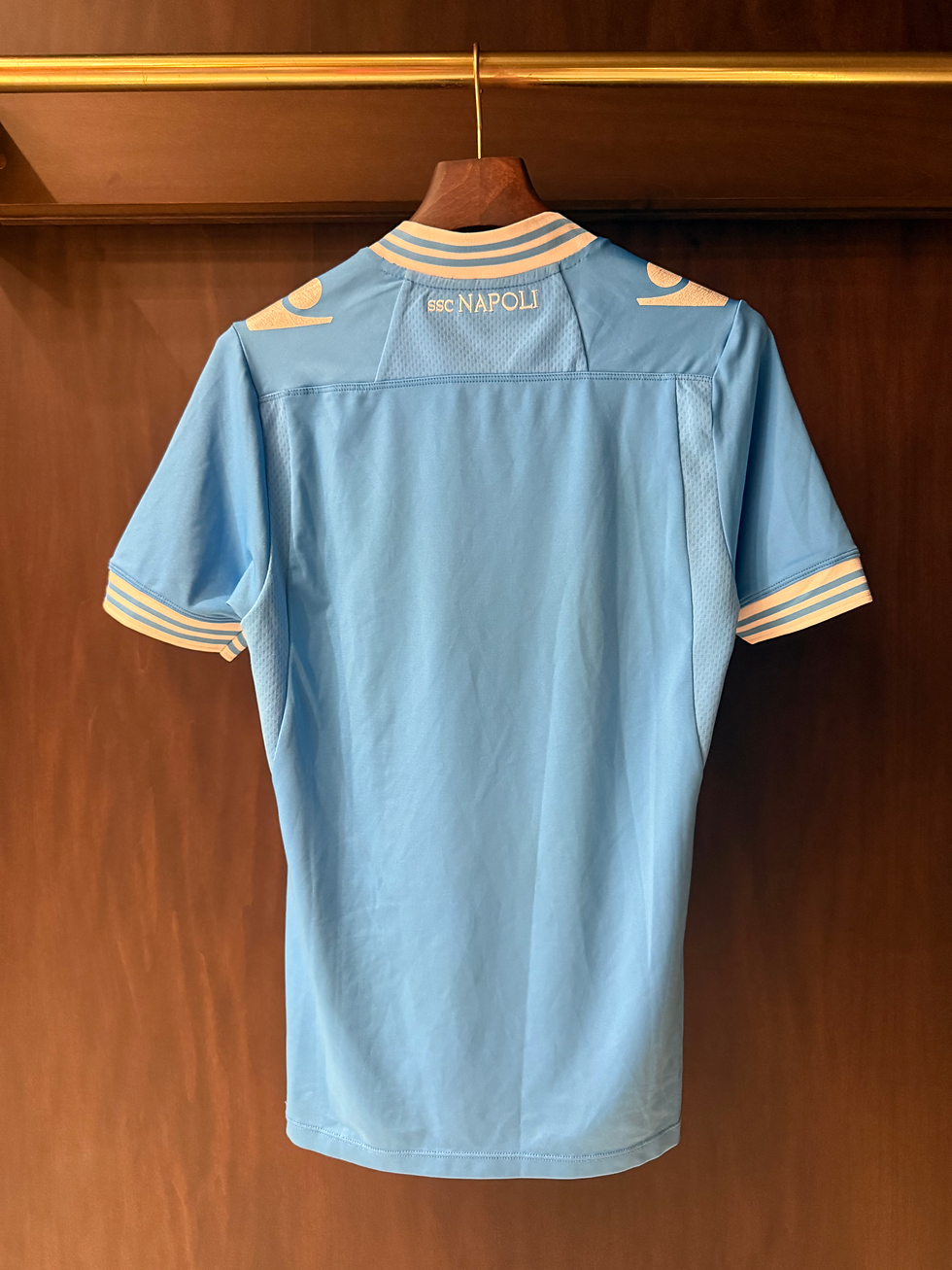 Miniatura: Vintage Ultra Rare 2012-2013 Napoli Macron Match Soccer Jersey t-shirt 