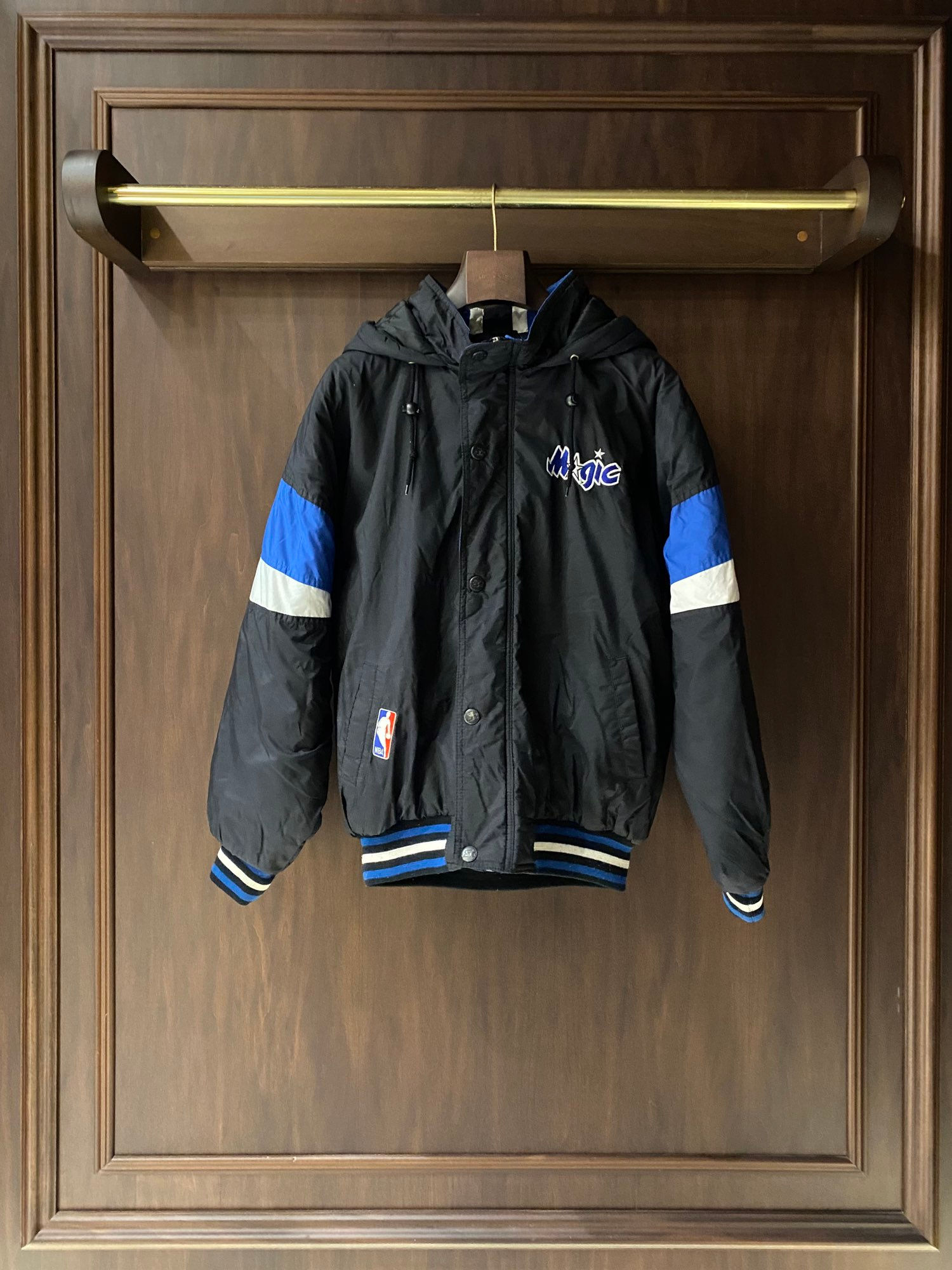 Vintage Ultra Rare 90s NBA Magic Made in Korea Jacket