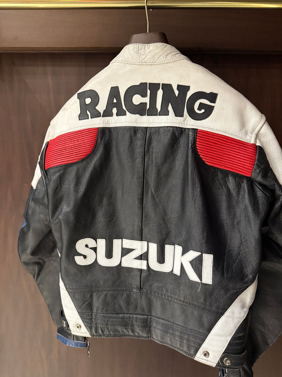 Miniatura: Vintage Ultra Rare 90s Suzuki Team Leather Racing Jacket 