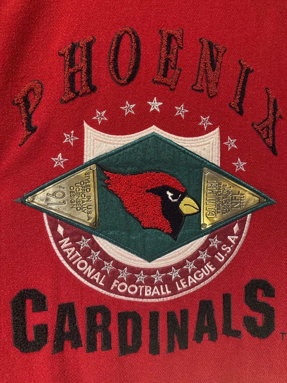 Miniatura: Vintage Ultra Rare 1991 NFL Cardinals Phoenix Made in Korea
