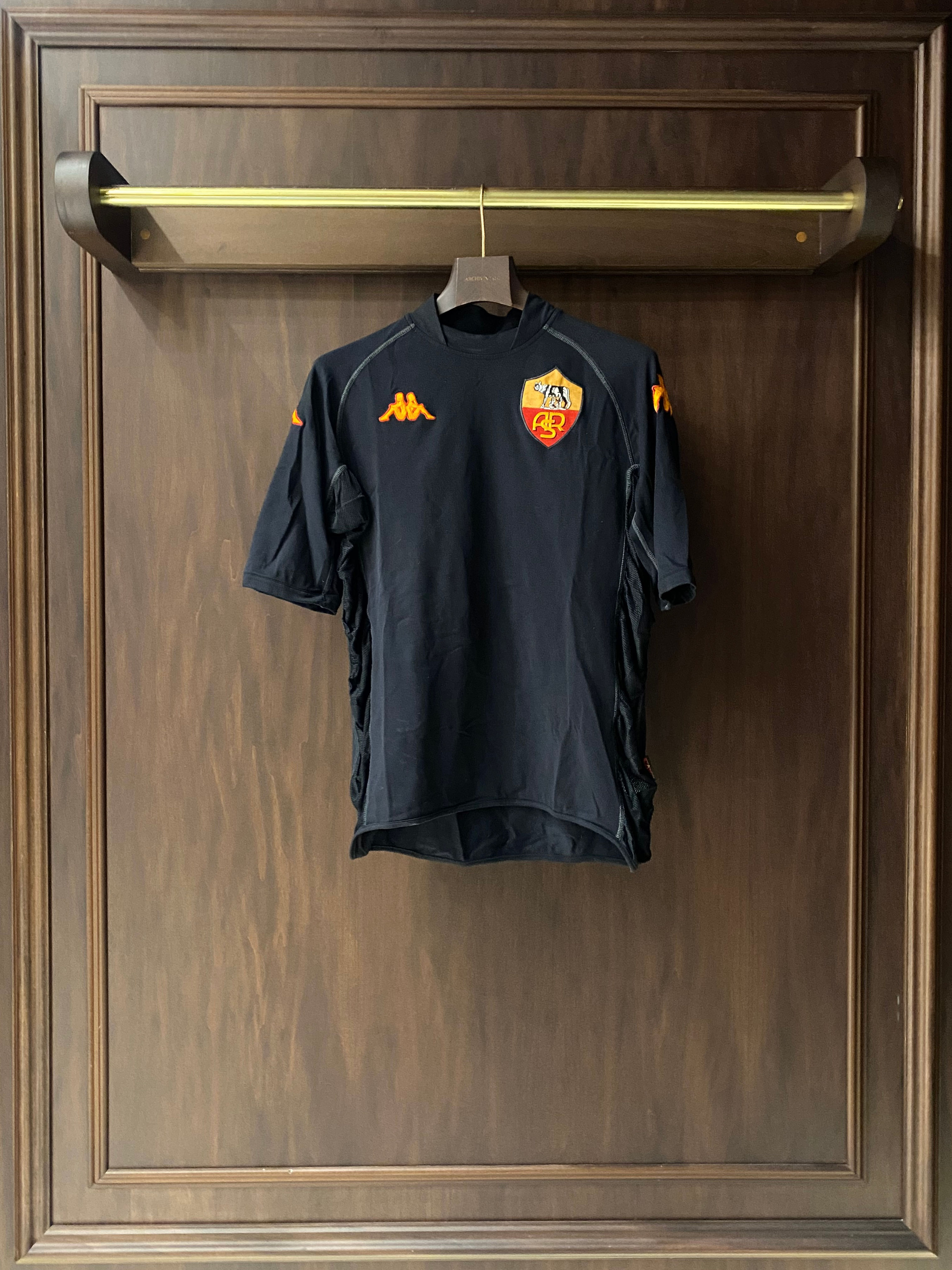Vintage Archive 2002-2003 ASR Roma Kappa Match Soccer Jersey T-shirt