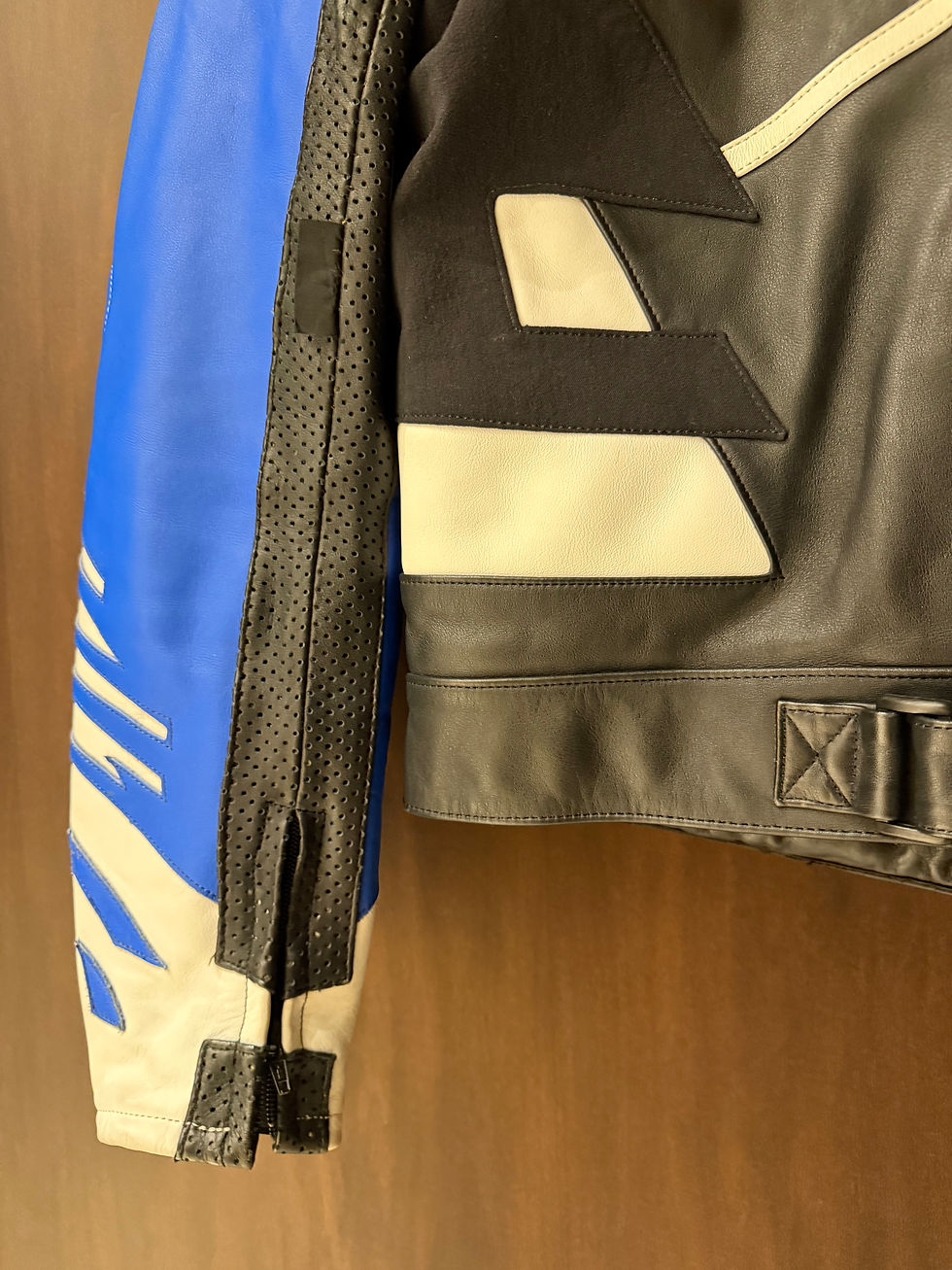 Miniatura: Vintage Ultra Rare 90s Akito Typhoon Leather Jacket