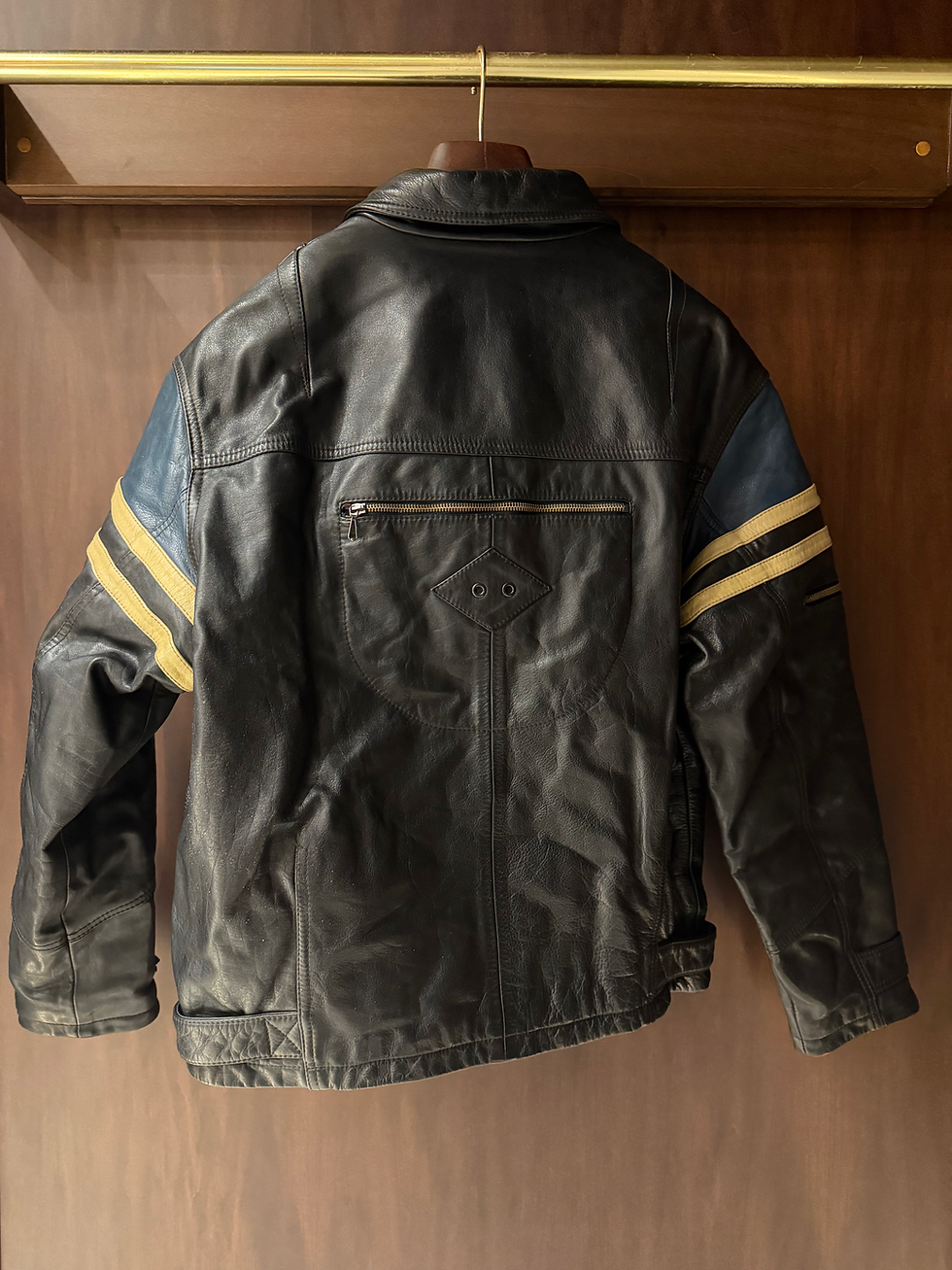 Miniatura: Vintage Ultra Rare 90s Speedware Leather Jacket