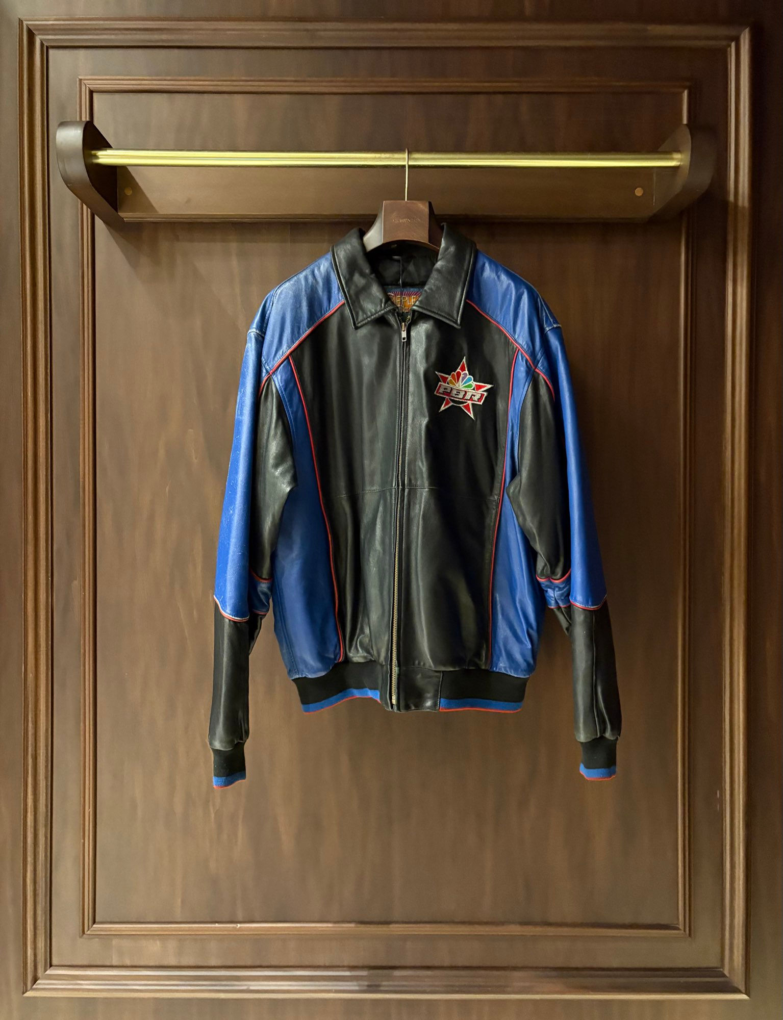 Vintage Ultra Rare PBR Anniversary Leather Jacket