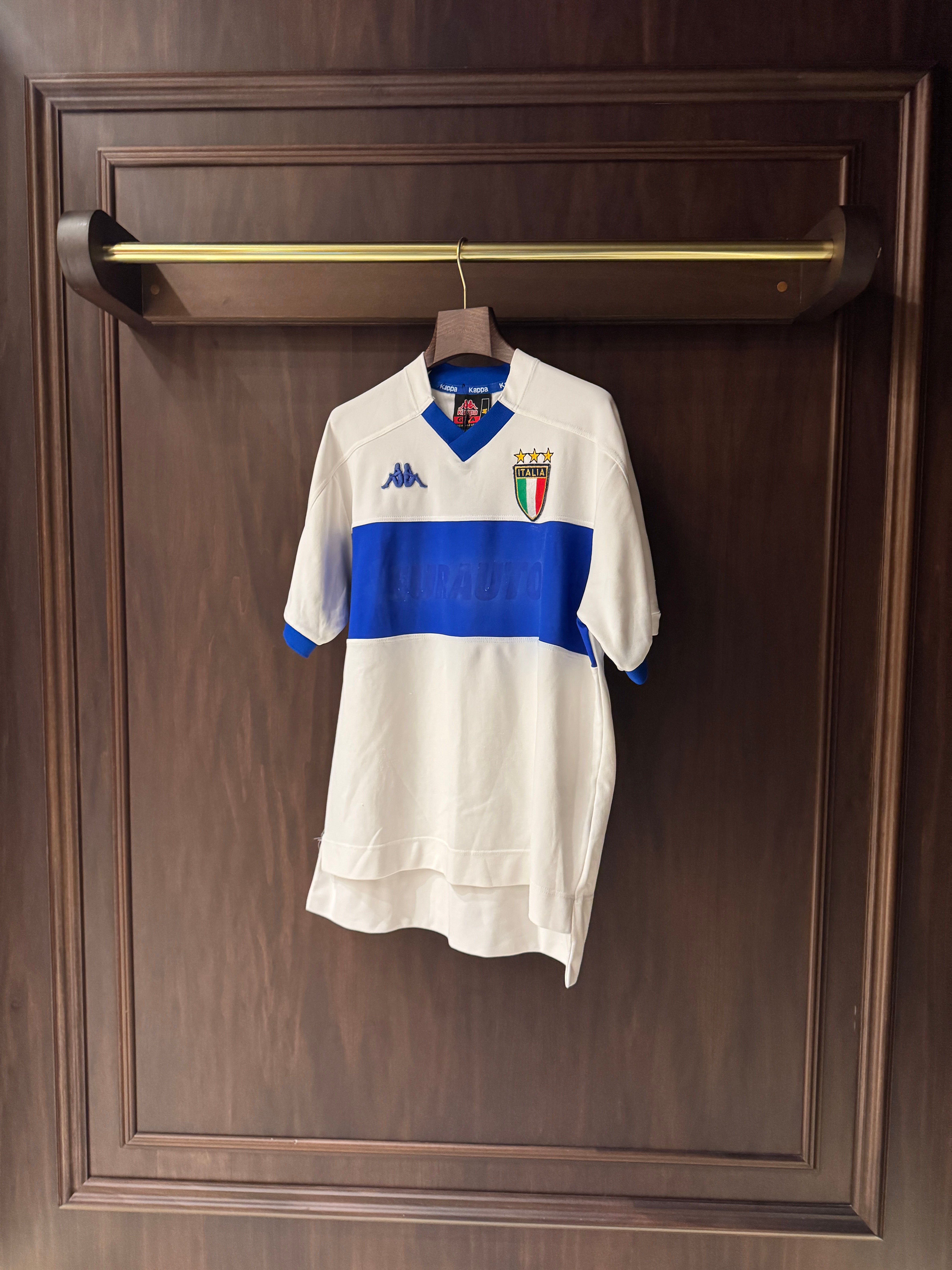 Vintage 1999 2000 Italia Kappa Match Soccer Jersey T-shirt