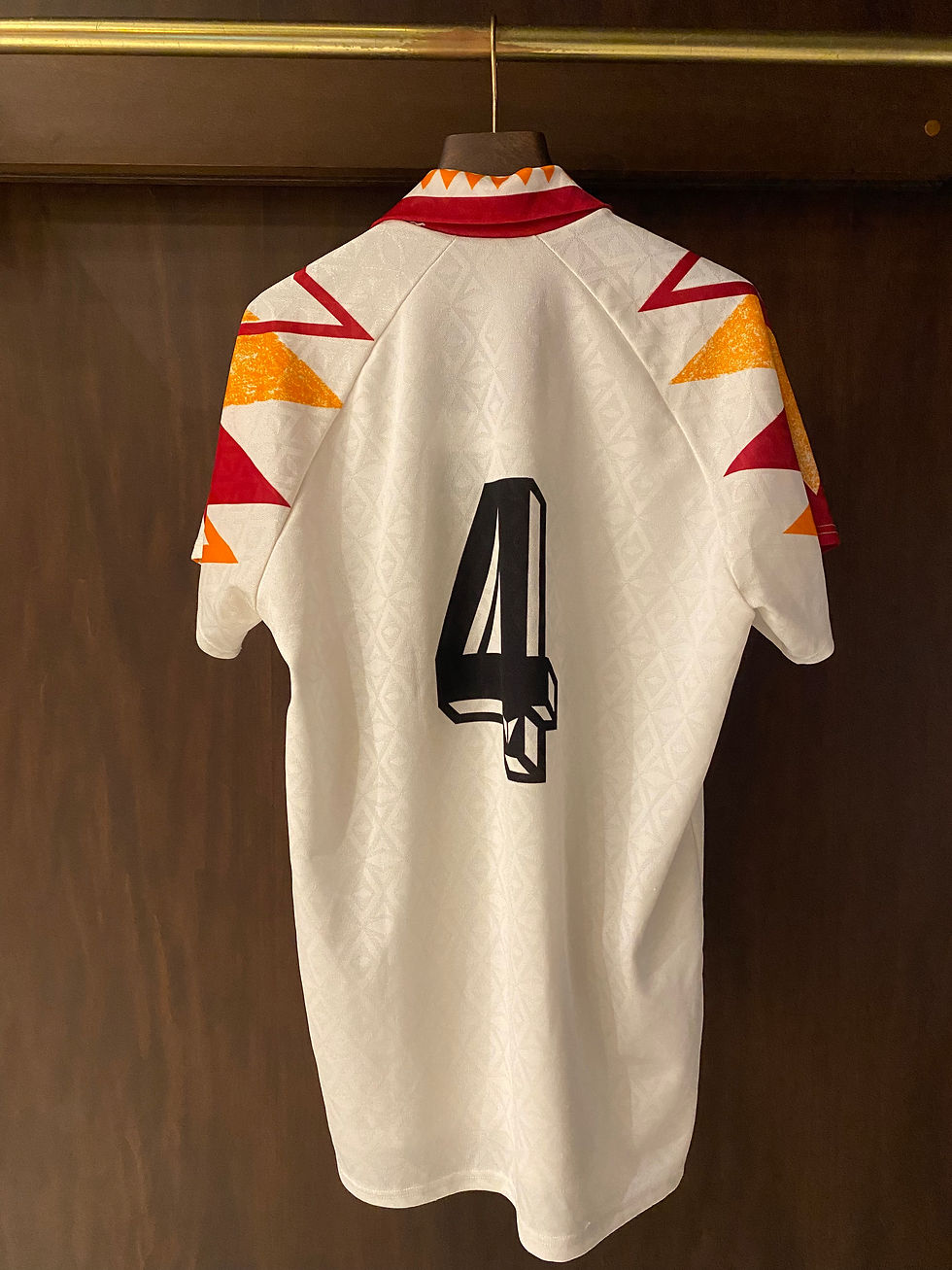 Miniatura: Vintage Ultra Rare 1990-1991 Barilla AsRoma Calcetto Jersey T-shirt