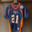 Miniatura: Vintage Ultra Rare 2007 Broncos Duran 21 Made in USA Jersey T-shirt