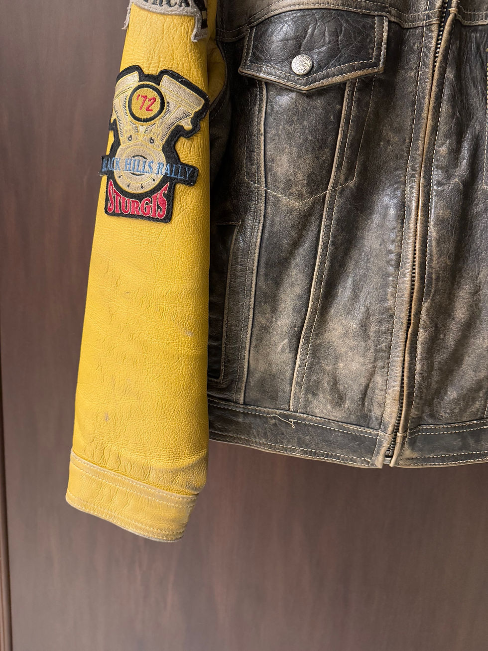 Miniatura: Vintage Archive 90’s Avirex USA Truck Service Leather Jacket